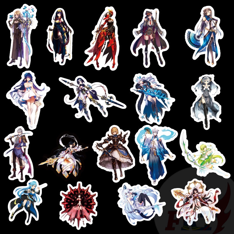 ❉ DATE A LIVE Series 01 - Anime Tokisaki Kurumi Yatogami Tohka Himekawa Yoshino Stickers ❉ 50Pcs/Set DIY Fashion Mixed Doodle Decals Stickers