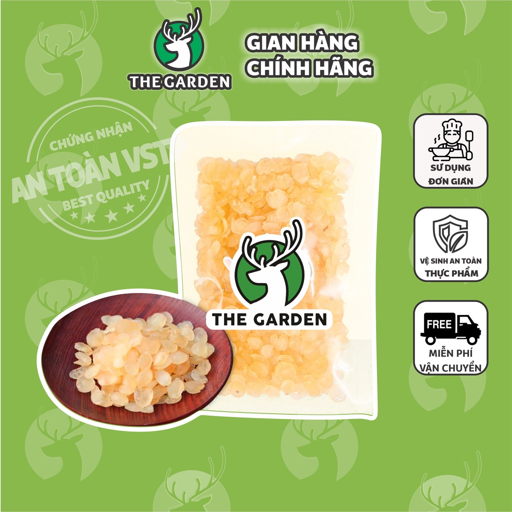 Bồ Mễ Tuyết Liên Tử Loại Thượng Hạng - Túi 100gram - Nguyên Liệu Chè Dưỡng Nhan - THE GARDEN