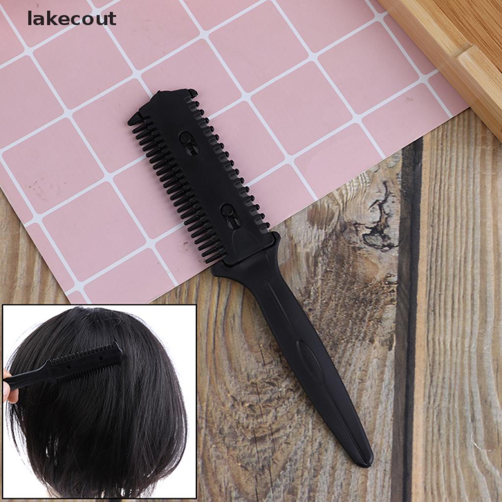 [Hàng mới về] Lược chải kết hợp kéo cắt tóc mái chuyên dụng cho thợ cắt tóc