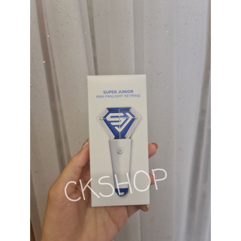 Móc khóa Keyring, mini lightstick Super Junior