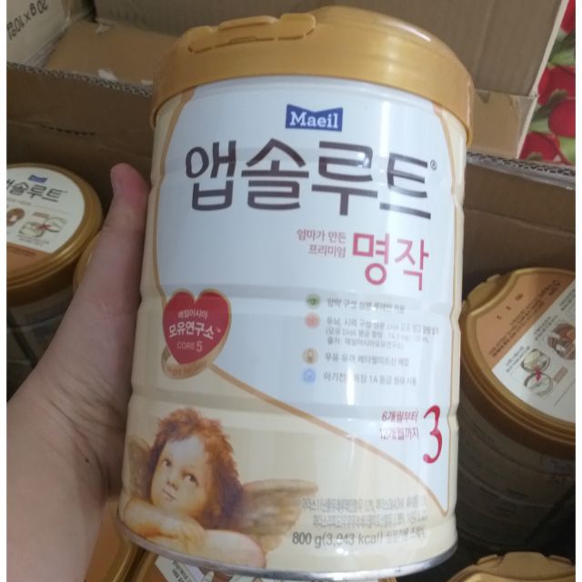 Sữa bột Maeil Thiên Thần nội địa Hàn số 3 800g