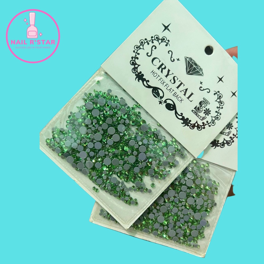 Đá Chân Bằng Trang Trí Móng - set 1200 viên/bịch cao cấp chuyên dụng cho ngành nail NAIL R’STAR