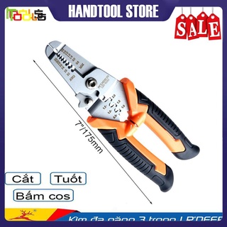Kìm cắt dây đa năng cao cấp 3 trong 1 r'deer 120-6282 7inch/175mm