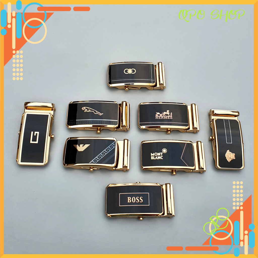 Đầu Khóa Thắt Lưng Nam, Khóa Lăn Cao Cấp Dùng Cho Dây Trơn