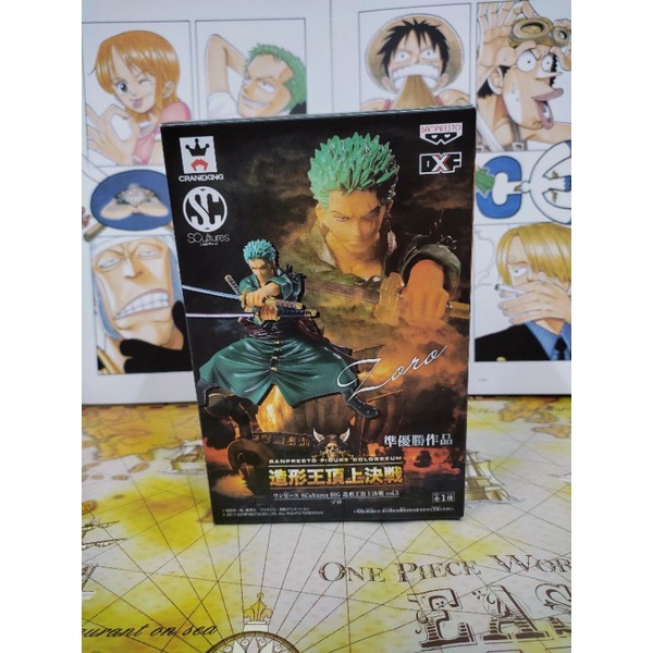 [MÔ HÌNH CHÍNH HÃNG][ONE PIECE][ẢNH THẬT] - Roronoa Zoro SCultures ( 3 Ver. )