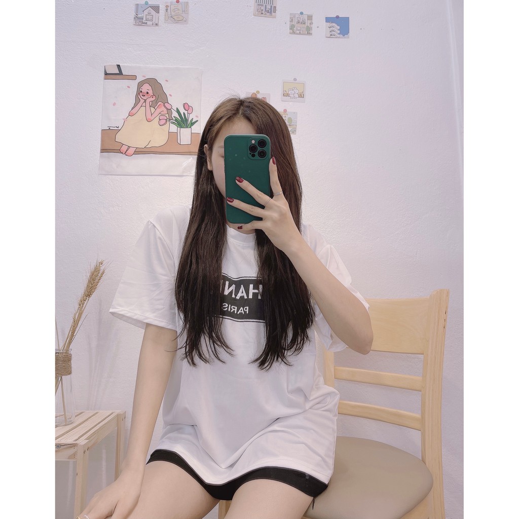 Áo Phông Nữ, Áo Thun Unisex 100% Cotton Hàng Qc Full Túi Zip | BigBuy360 - bigbuy360.vn