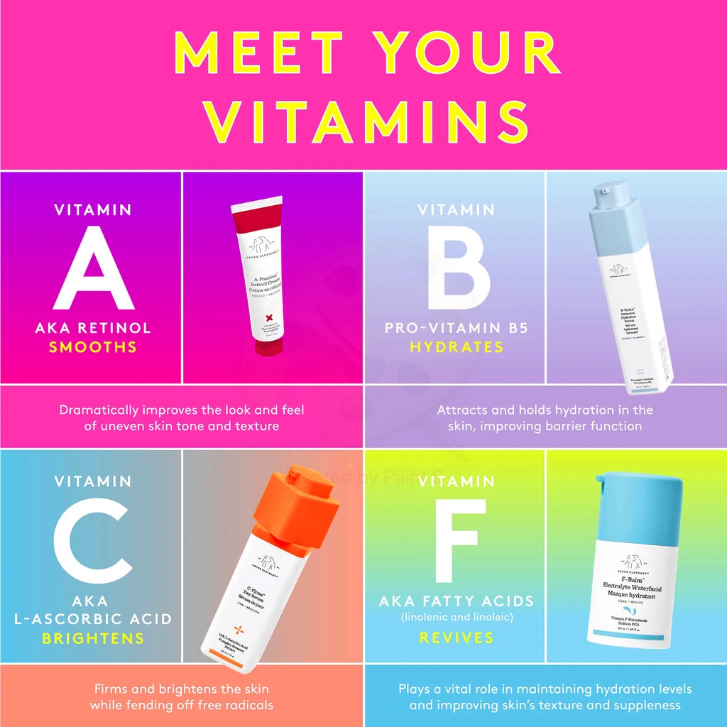 DRUNK ELEPHANT 🌿 Mặt nạ ngủ F-Balm™ Electrolyte Waterfacial Mask