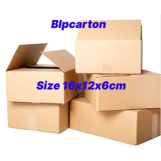 Thùng carton size 16x12x6cm bộ 20 hộp