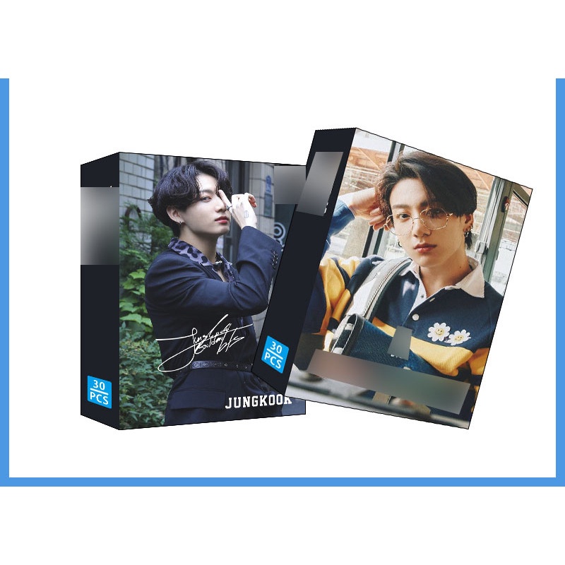 Hộp 30 Ảnh LOMO Card Jimin jk BP Photp Card