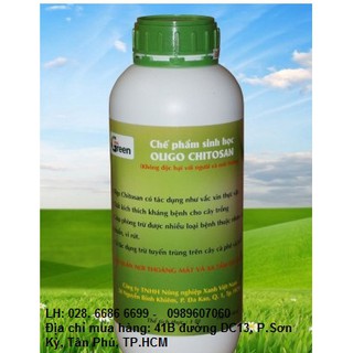 Chế phẩm Oligochitosan phòng bệnh kích rễ  cho cây trồng