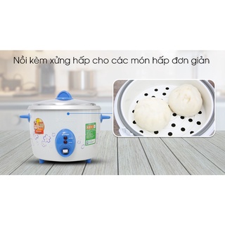 Nồi cơm điện Sharp 1.8 lít KSH-D19V Mới 100%