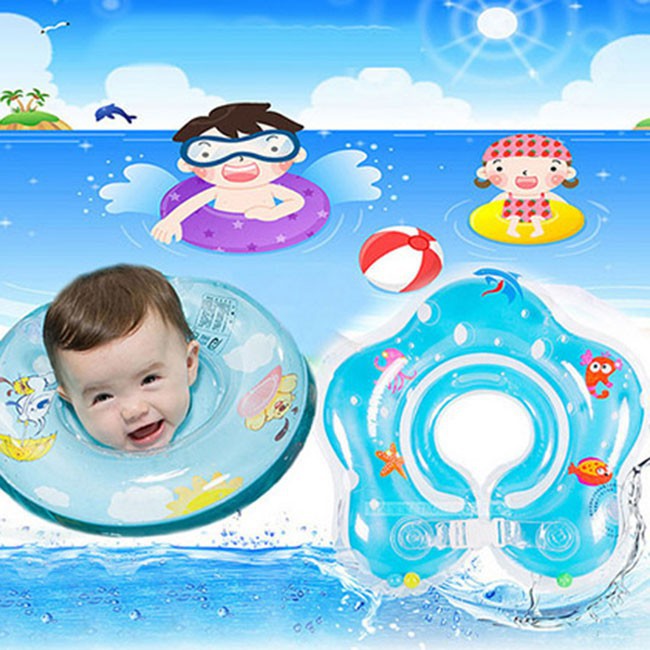 Phao Đỡ Cổ Tập Bơi Cho Bé.