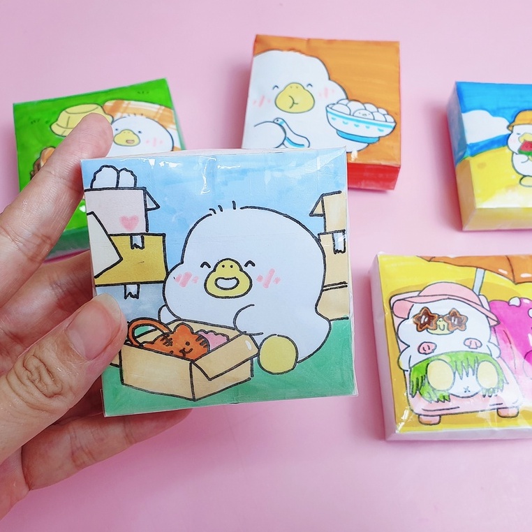 SQUISHY HANDMADE | Squishy giấy hình Vịt Cute