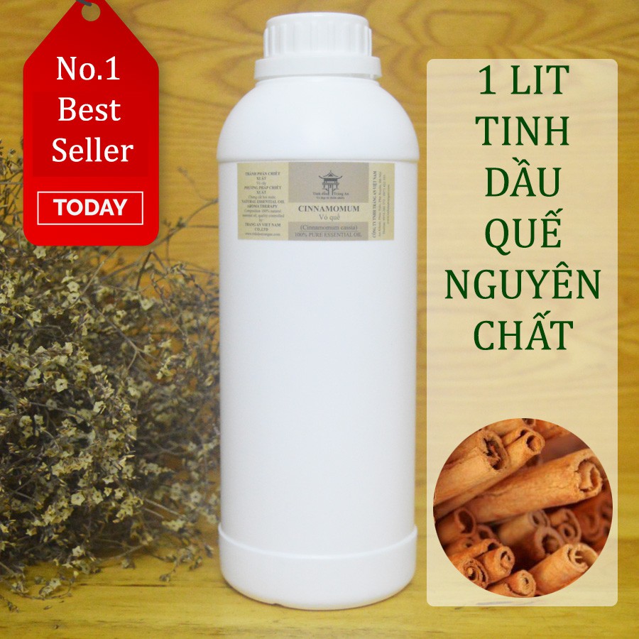 1 LIT TINH DẦU QUẾ NGUYÊN CHẤT