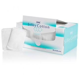 Bông tẩy trang dhc silky cotton 80 pcs