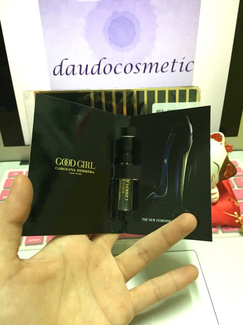 Nước hoa Carolina Herrera Good - Supreme Girl EDP - Very Good Girl - Legere -  1.5ml nước hoa Good girl