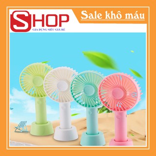 QUẠT KITTY  MINI CẦM TAY TÍCH ĐIỆN (SIÊU GIÁ RẺ)