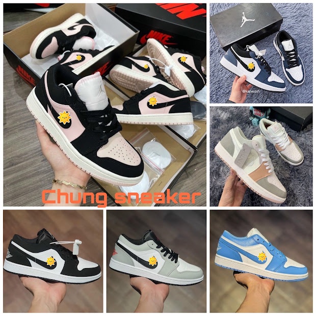 Giày sneaker  Air Jordan 1 Low , Giày thể thao Jd1 các màu hot nhất cổ thấp FULL BOX | BigBuy360 - bigbuy360.vn