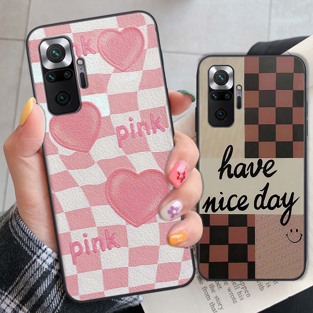 Ốp Xiaomi Redmi Note 10 / Note 10 Pro caro trái tim cá tính, thời trang siêu đẹp, siêu phong cách