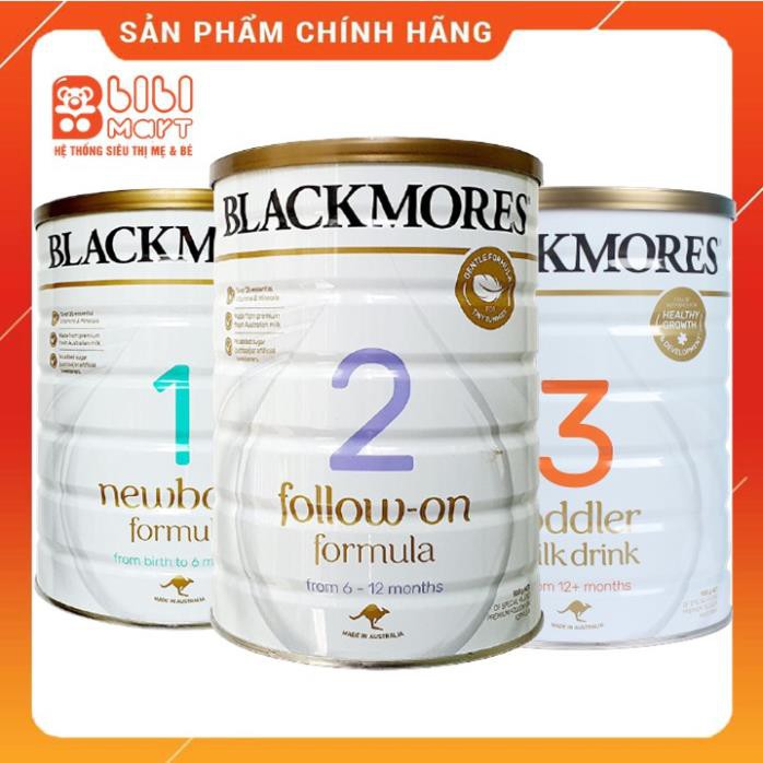 Sữa BLACKMORES Úc 900gr hàng đi air đủ 3 số 1,2,3 💟💟 FREESHIP 💟💟 dành cho bé lười ăn, chậm lớn, chậm tăng cân.