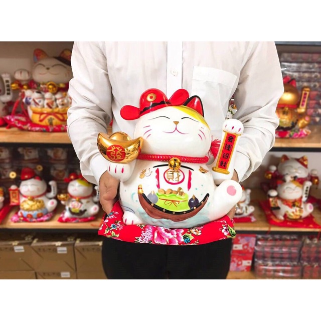 Mèo Thần Tài Chiêu Khách chọn mẫu
