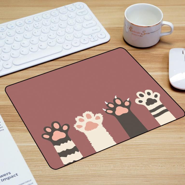 Miếng lót chuột,Pad Chuột hình vuông 18x23cm chống thấm giá rẻ hình dễ thương cute