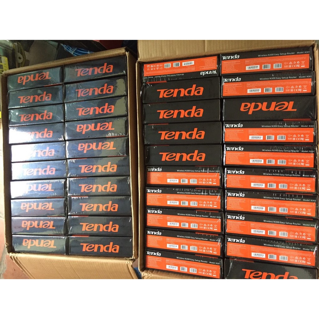 Bộ Phát Wifi Tenda N301 chuẩn N tốc độ 300Mbps 2 râu 95