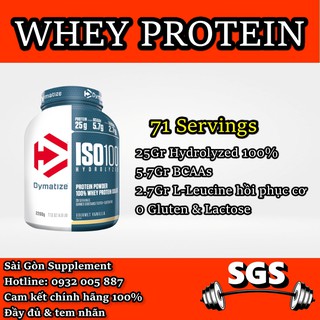 Sữa Whey Protein Tăng Cơ Iso 100 Dymatize
