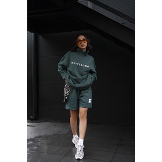 ÁO SWEATER HALFZIP LOGO
