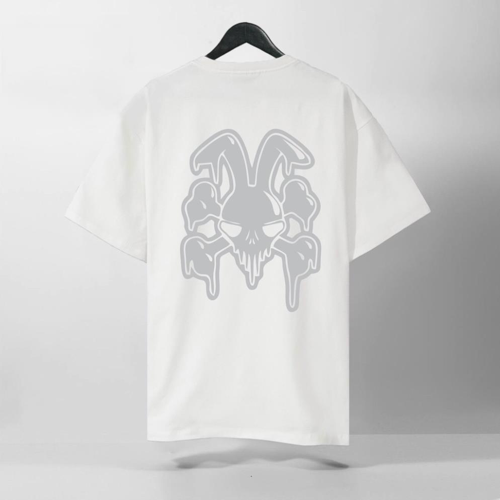 Áo Thun Tay Lỡ Phản Quang Bạc, Form rộng oversize, áo phông unisex, chất liệu Cotton - KKIM Shop