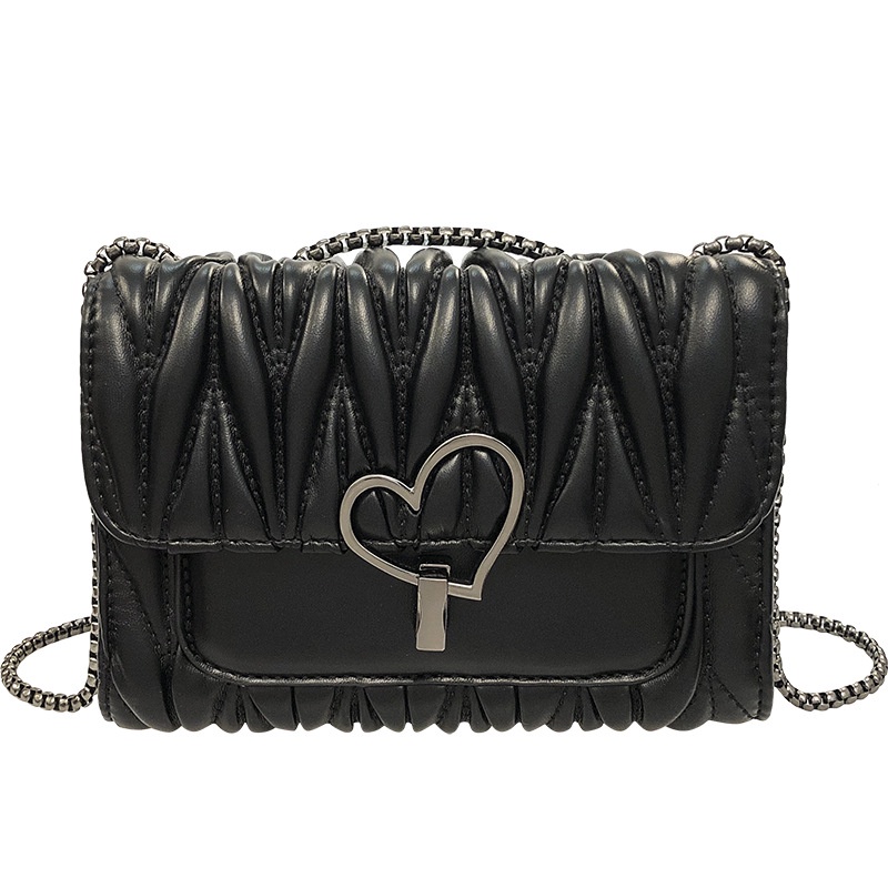 Túi Đeo Chéo Thời Trang HQ Khóa Tim [HÀNG CAO CẤP]