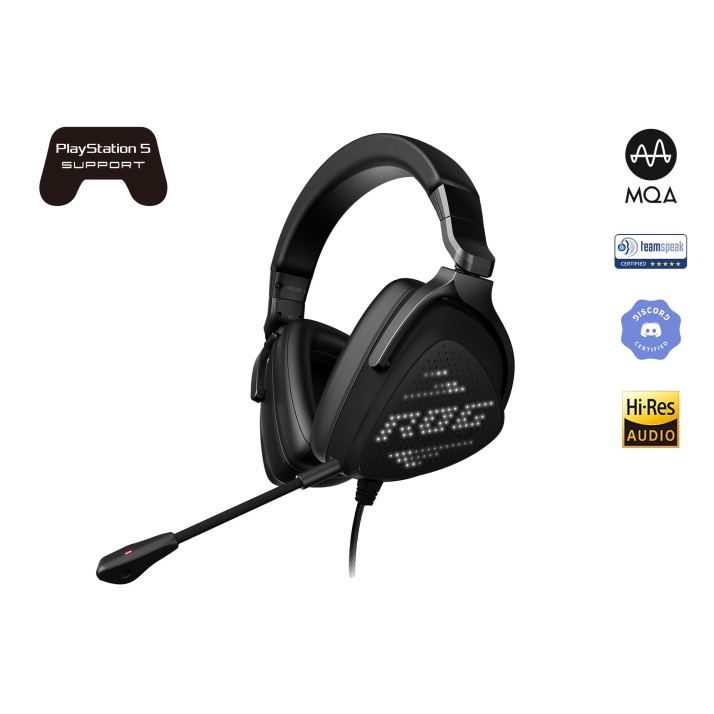 Tai nghe chụp tai nhét tai mitit1911 Bluetooth led RGB chính hãng giá rẻ cao cấp chính hãng loại Tai nghe Asus ROG DSE21