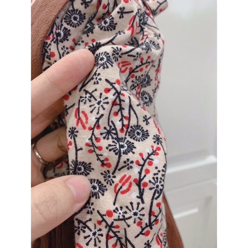 Đầm Cho Bé Gái - VÁY YẾM CHO BÉ GÁI Hàng Thiết Kế Cao Cấp VNXK YẾM NÂU ĐẤT