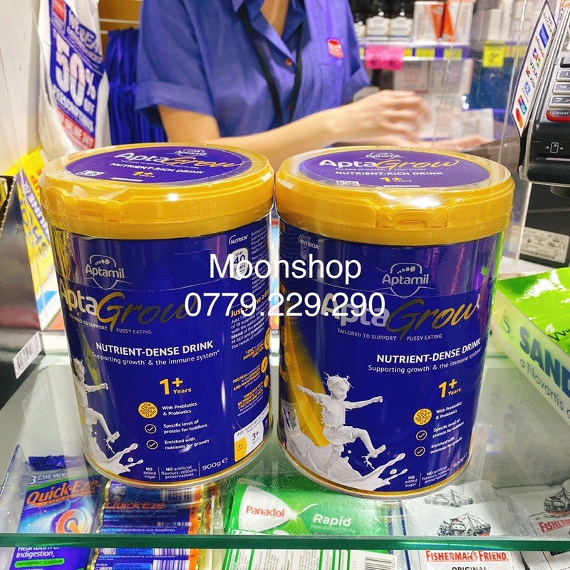 Sữa Aptamilll grow 1+ dành cho trẻ 1-3 tuổi