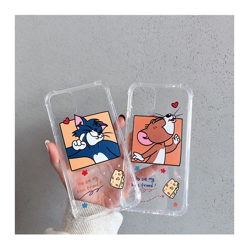 Ốp lưng điện thoại iphone hình Tom and Jerry