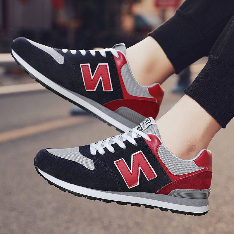 Giày Thể Thao Nam Thời Trang Dễ Phối Đồ Hình Chữ N Forrest Gump