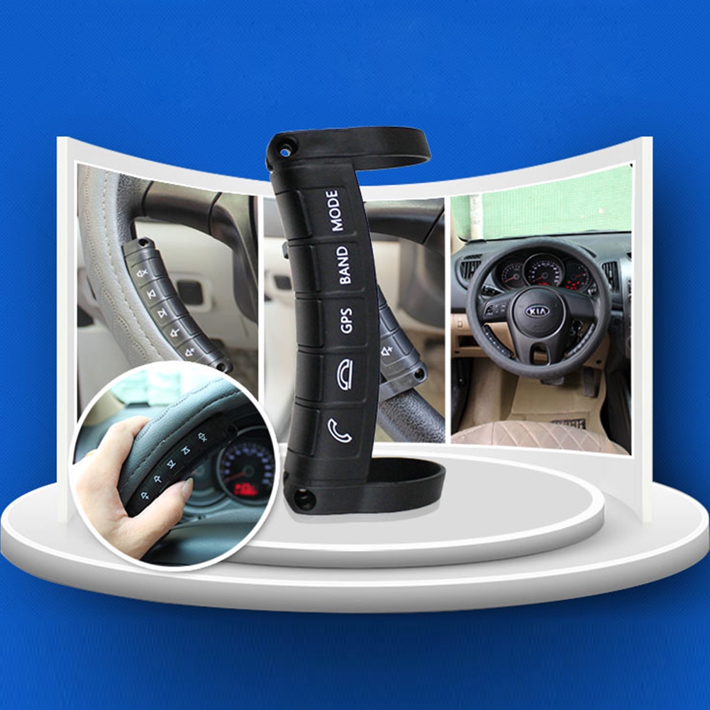Bộ phím điều khiển từ xa gắn vô lăng xe hơi cho DVD/GPS kèm phụ kiện