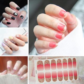 14 Miếng dán trang trí móng tay nhãn dán 3d thời trang Diy Da321-340