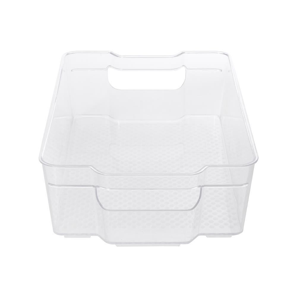 HomeBase KECH Hộp nhựa lưu trữ tủ lạnh có thể xếp chồng Thái Lan 9051 W37.5xD21xH9cm