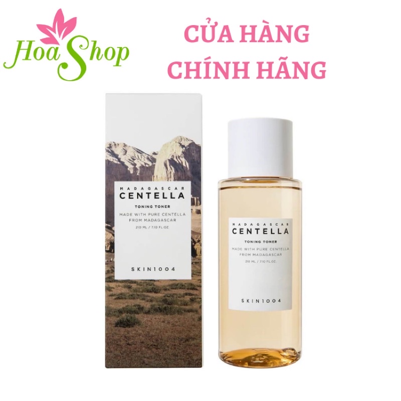 Nước hoa hồng rau má Skin1004 Madagascar Centella Asiatica Toning Toner 210ml