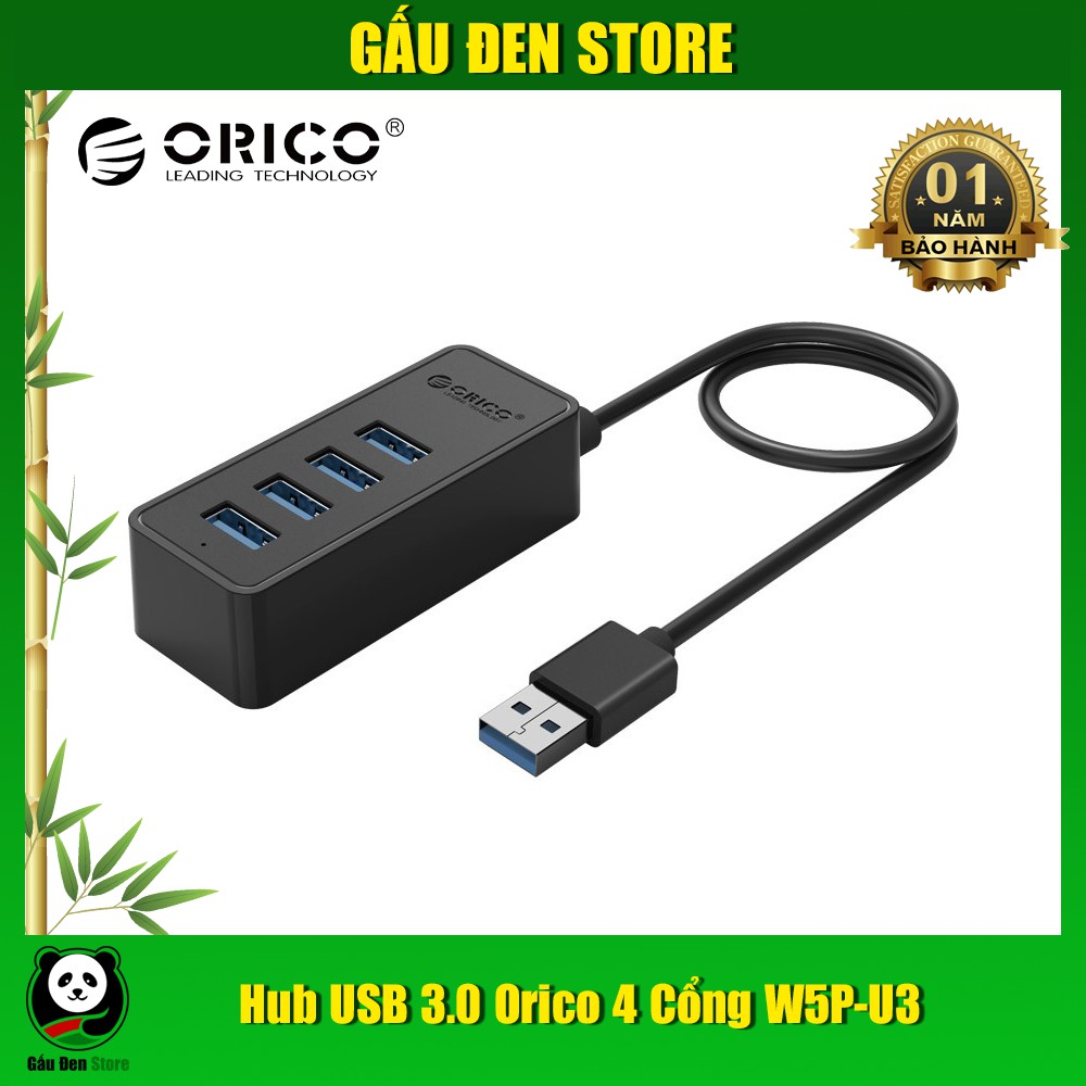 Hub USB 3.0 Orico 4 Cổng W5P-U3