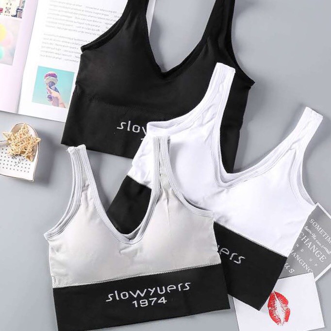 [SỈ &amp; LẺ] Áo Bra Cotton tập Gym, Yoga Có Đệm Nâng Ngực mã LM BR1974