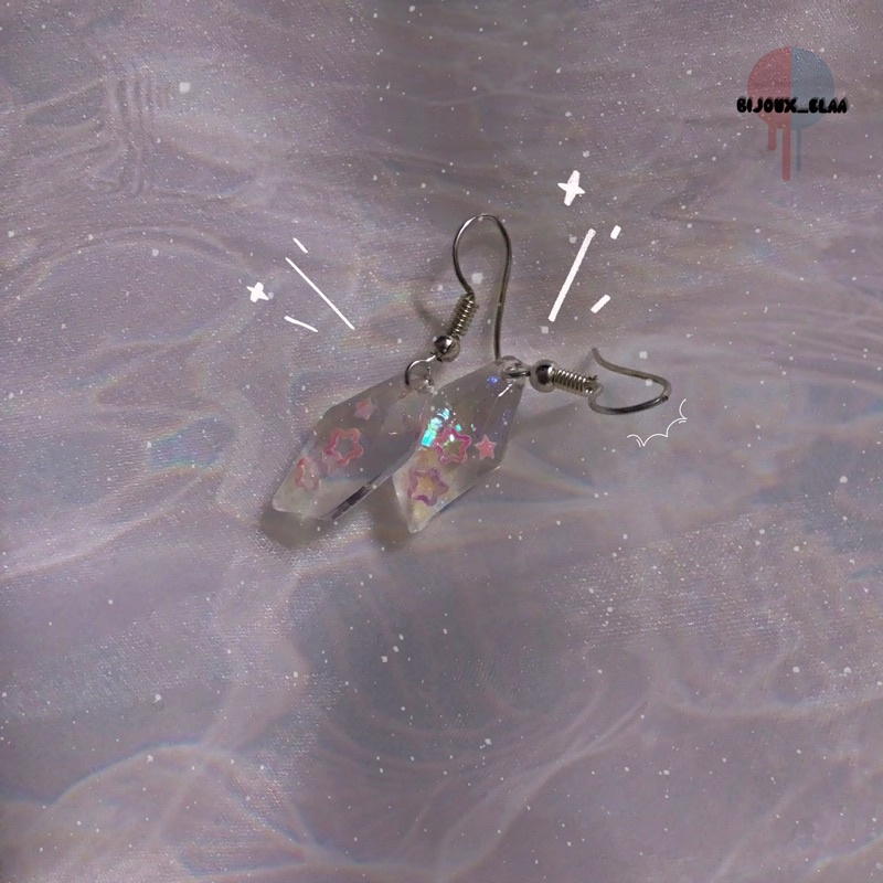 KHUYÊN TAI / EARINGS HANDMADE (Ngôi sao)