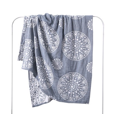 Chiếc khăn Nhật Bản được làm bằng thảm điều hòa không khí hai người 6 gạc, Thảm ngủ trưa cotton, thảm chăn nhỏ