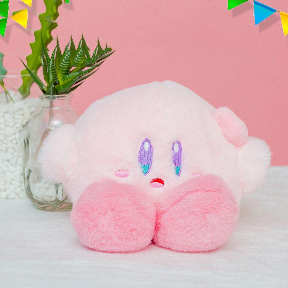CLEOES Búp Bê Nhồi Bông Hình Ngôi Sao Kirby Mềm Mại Trang Trí Nhà Cửa