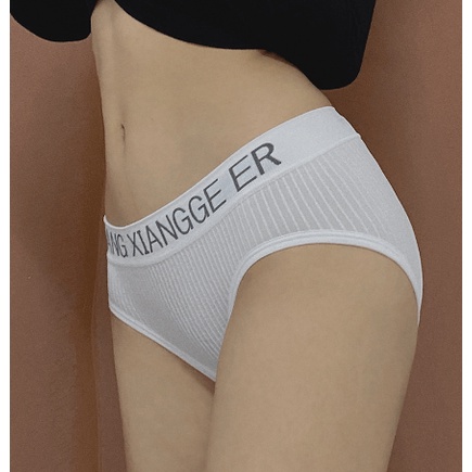 [Ảnh thật] Quần lót gân tăm cạp chữ Liang Xiangge Đặc Biệt M4
