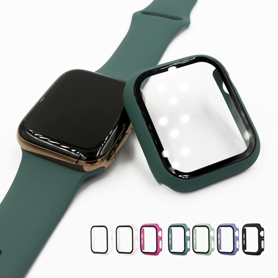 Dây Apple watch và ốp kính đồng hồ thông minh cao su thời trang cao cấp Series 1/2/3/4/5/6/SE AkiloCase