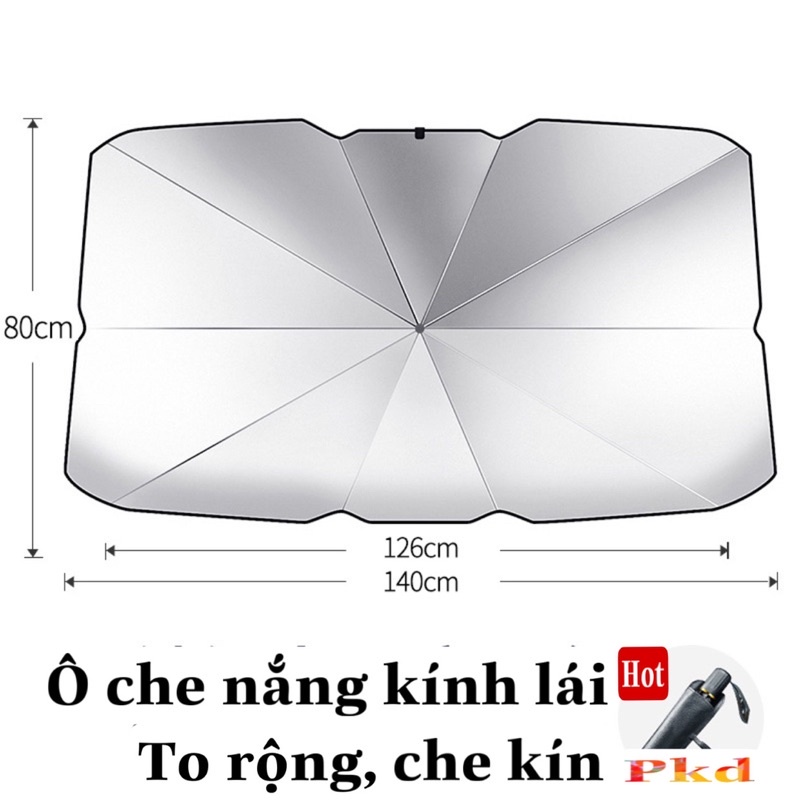 Ô che nắng kính lái ô tô, Tấm che nắng ô tô, tấm chống nóng ô tô