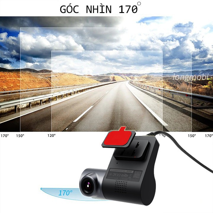 [FREESHIP] CAMERA HÀNH TRÌNH V10 (A12), V2, A8 (C8 HD1296) XEM QUA APP ROADCAM