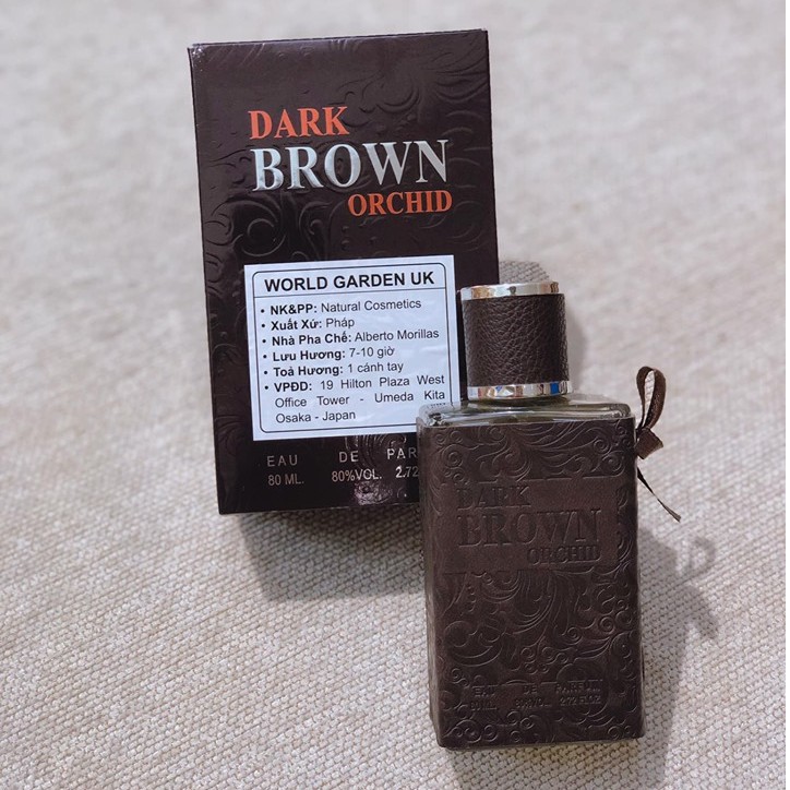 Nước Hoa Nam Dark Brown Orchid Hương Cực Chất Sang Trọng Mạnh mẽ